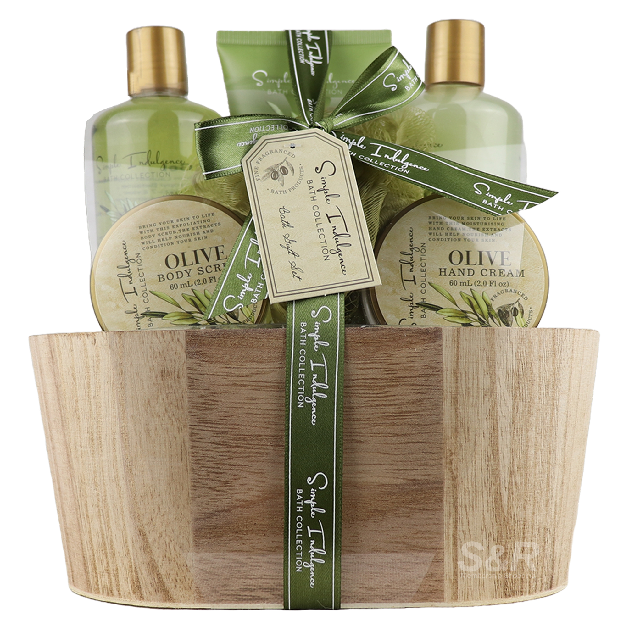 Simple Indulgence Bath Collection Wooden Barrel Simple Indulgence Bath Collection Wooden Barrel